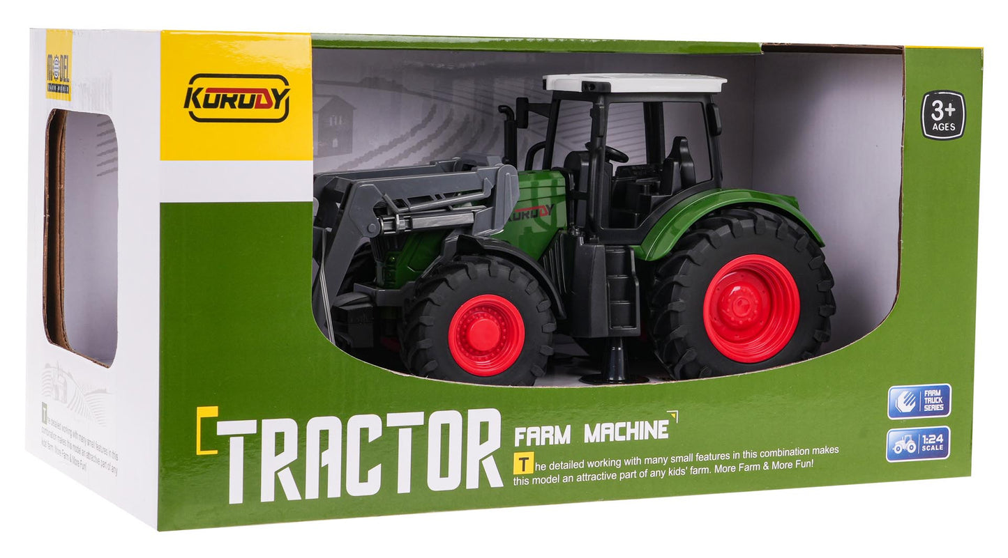 Traktor sa dozerom — Zelena