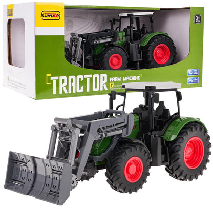 Traktor sa dozerom — Zelena