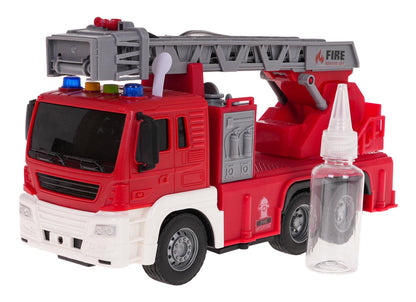 Vatrogasna postaja s funkcijom vode, svjetla i zvuka 1:16