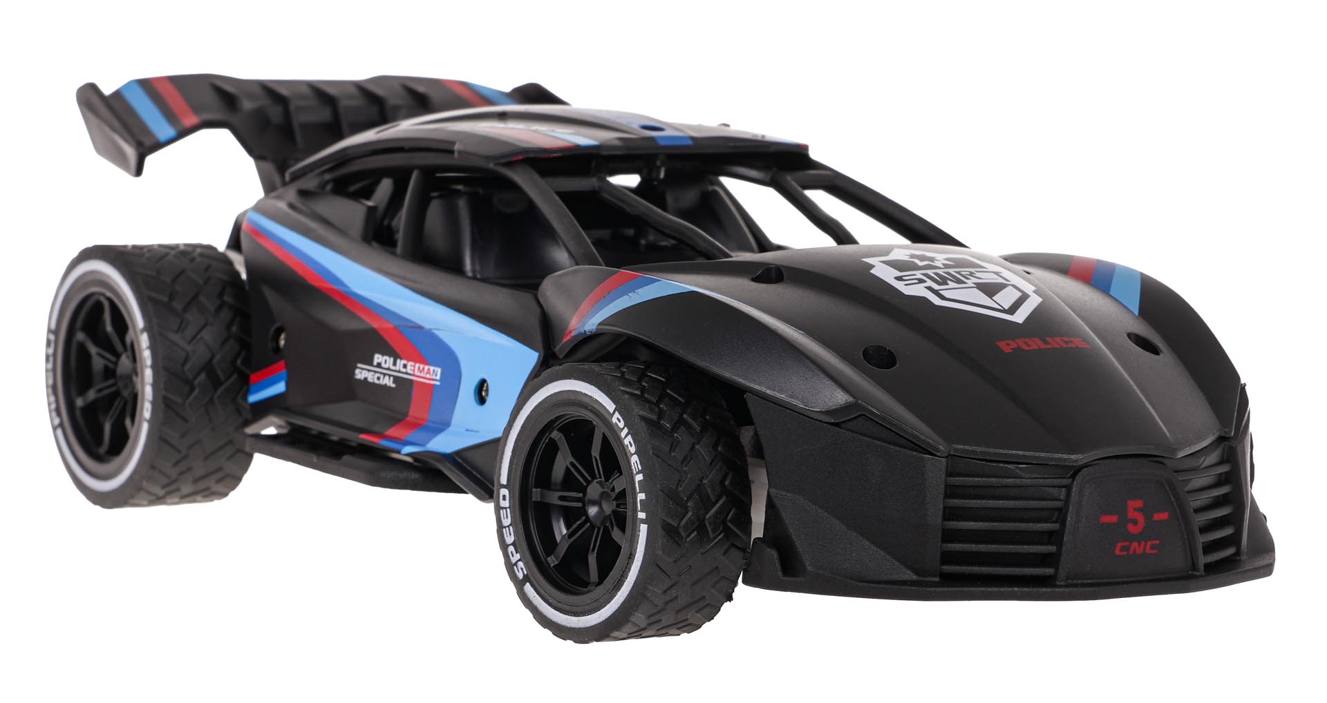 Brzina automobila 1:20 R/C — Crna | Crna