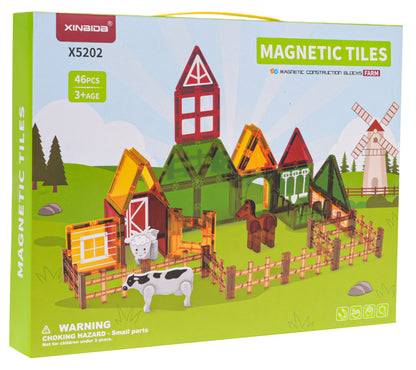 Magnetski Blocks Farm 46 kom