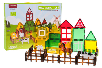Magnetski Blocks Farm 46 kom