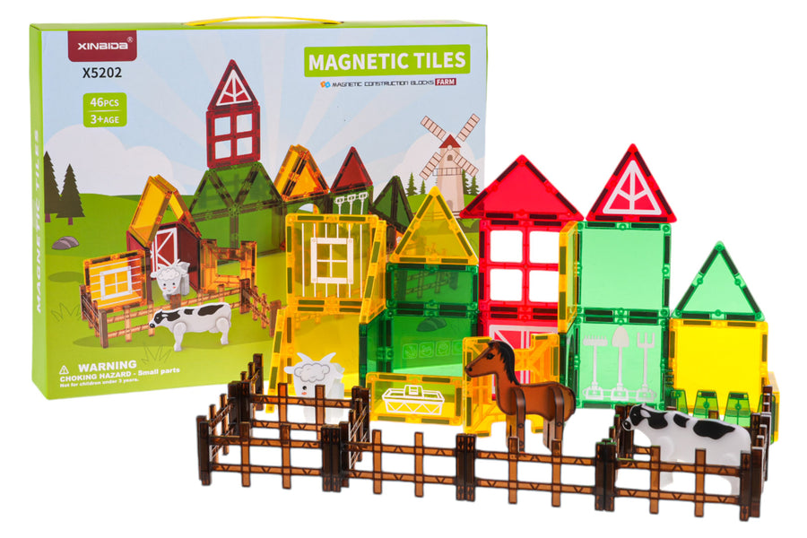 Magnetski Blocks Farm 46 kom