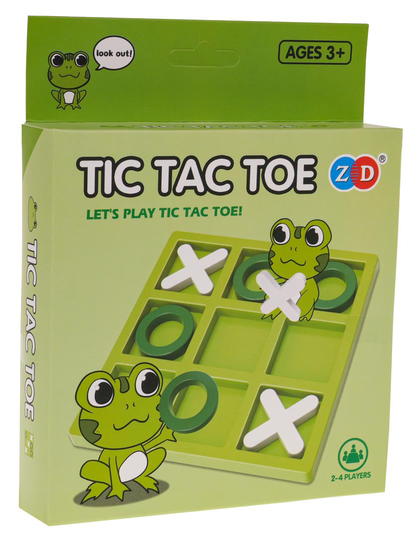 MINI logička igra žaba Tic-Tac-Toe