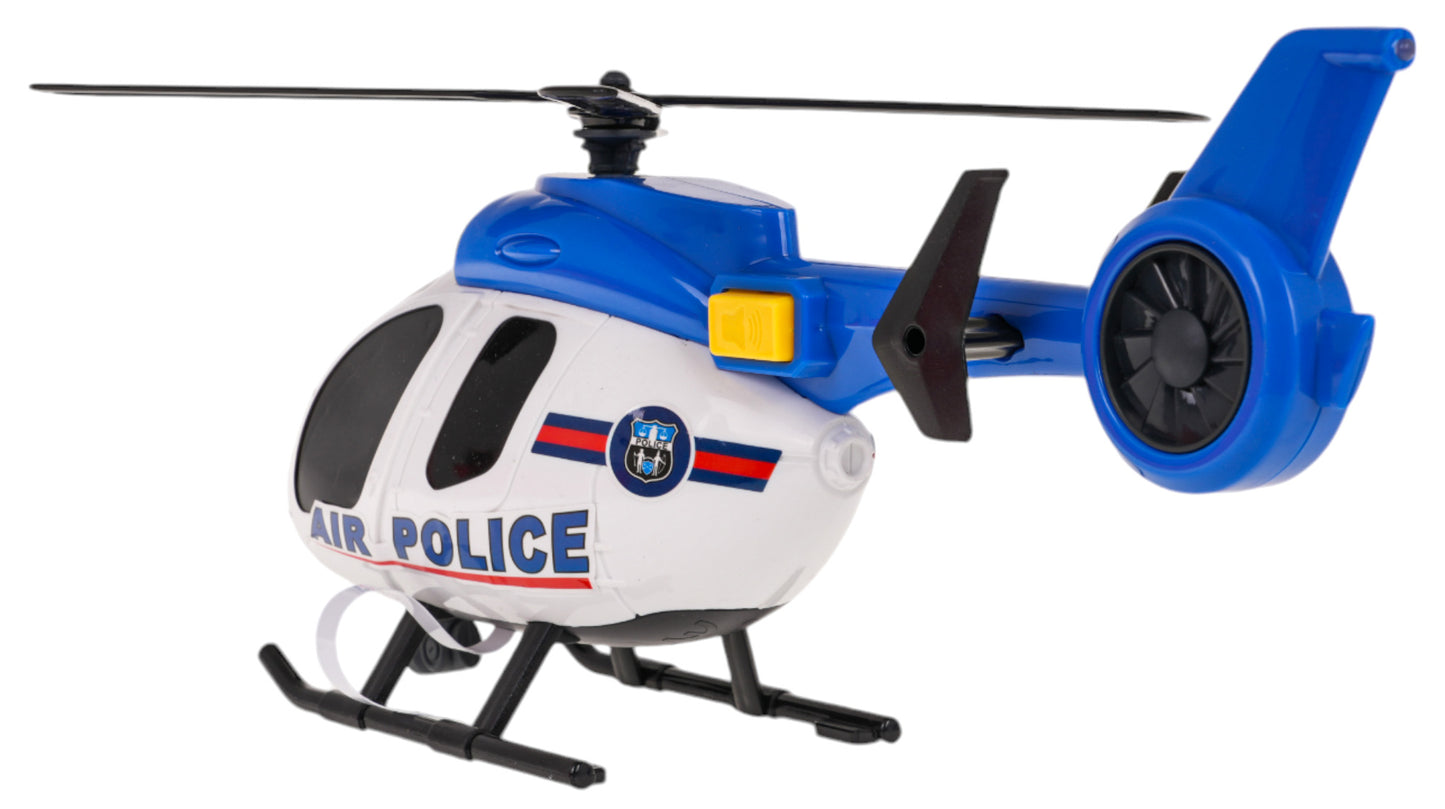 Komplet helikopter + policijski auto