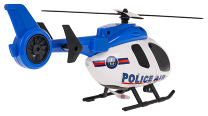 Komplet helikopter + policijski auto