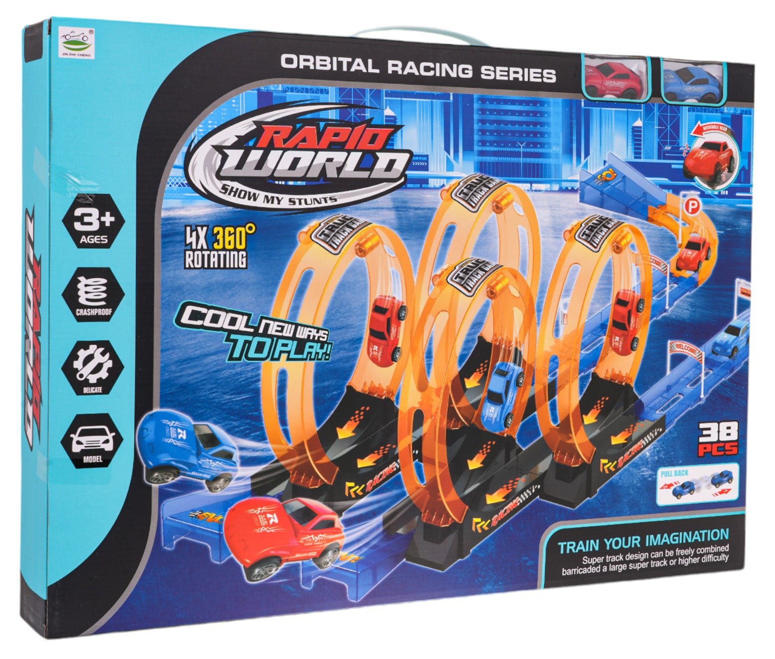 Burning Loop staza za autiće + Cars 38 kom