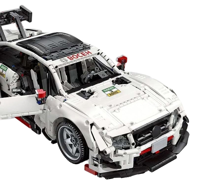 Set sportskih automobila 2489 kom — Bijela