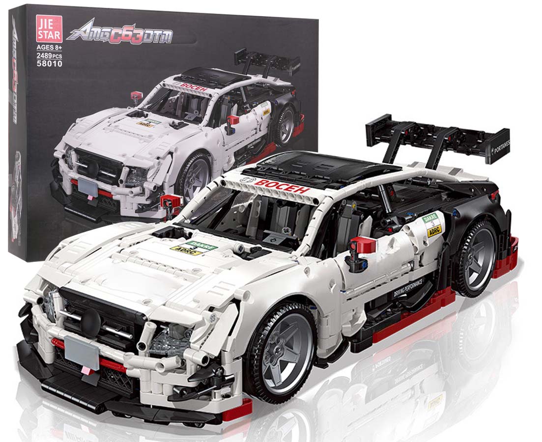 Set sportskih automobila 2489 kom — Bijela