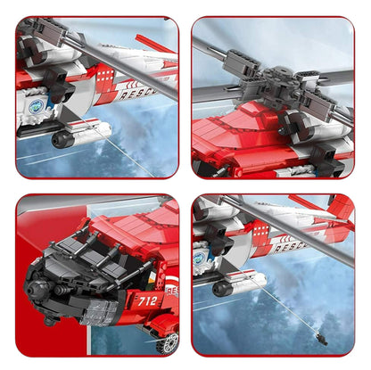 Helikopter HH-60J set kocki za gradnju 1137 kom