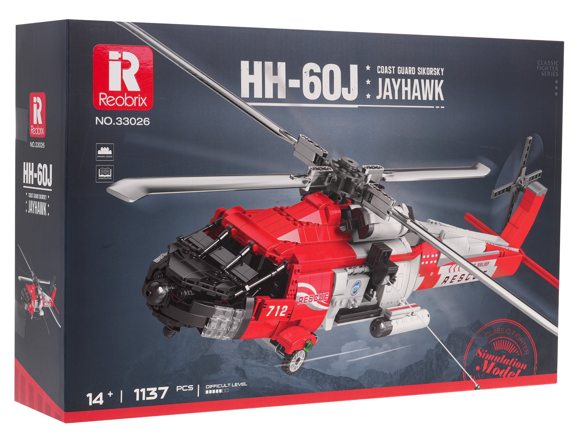Helikopter HH-60J set kocki za gradnju 1137 kom