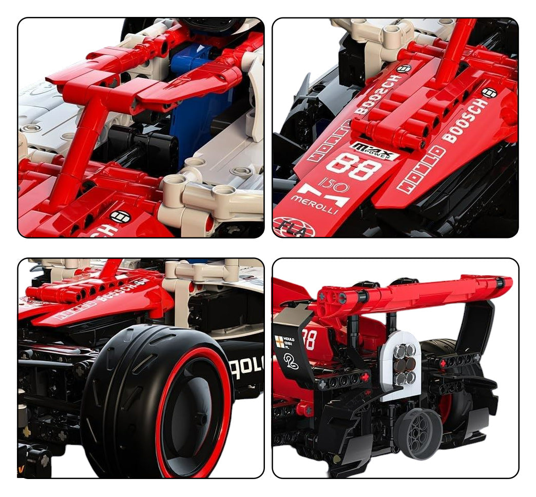 Bolid Block Set 1185 komada — Crvena