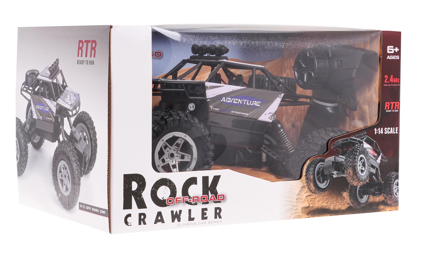 Crawler 1:14 Rock SHAKE R/C — Zelena | Plava