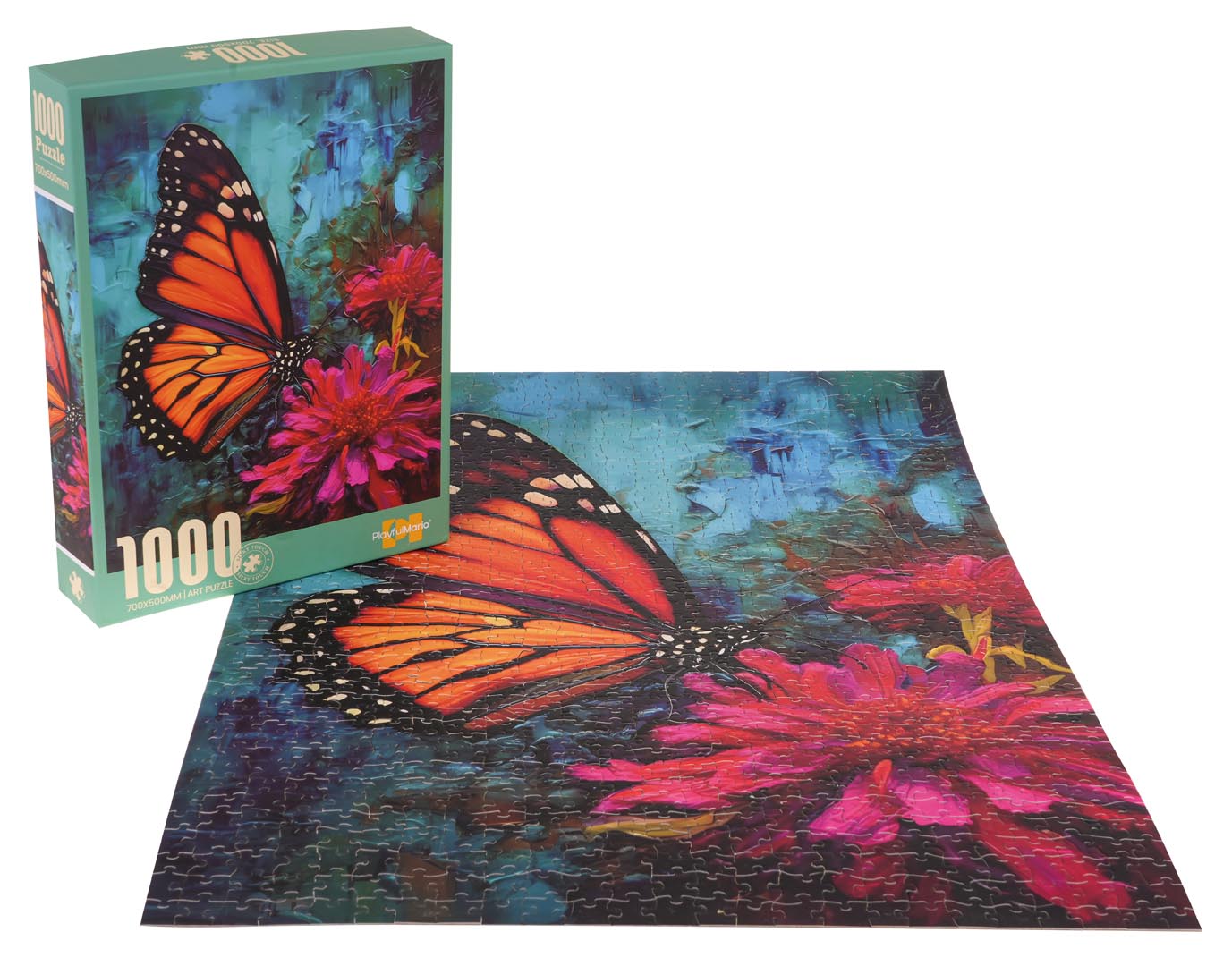 Puzzle 1000 dijelova. Leptir