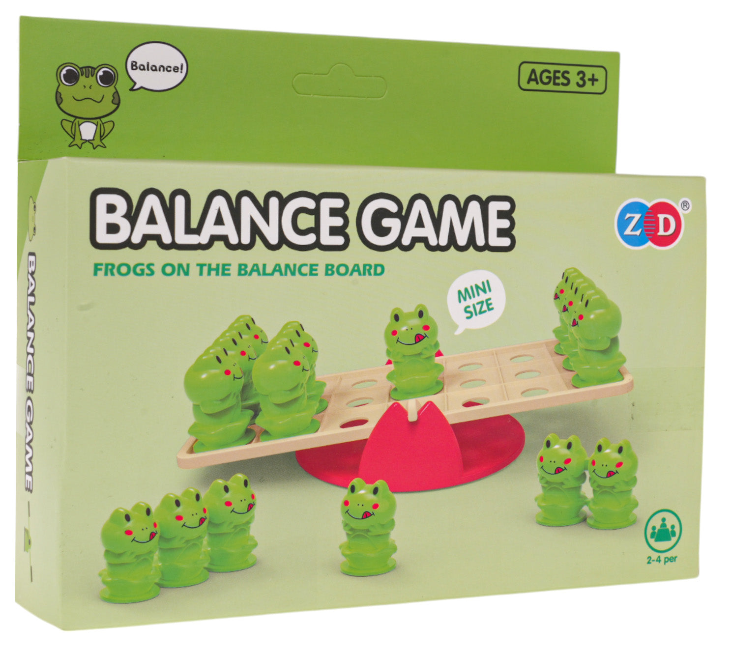 Arkadna igra Balancing Frog