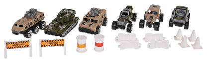 Kamion set s lanserom + automobili i dodaci