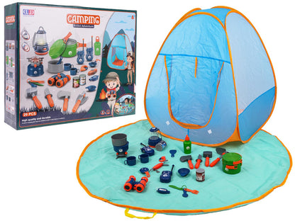 MEGA set za kampiranje sa šatorom + pribor