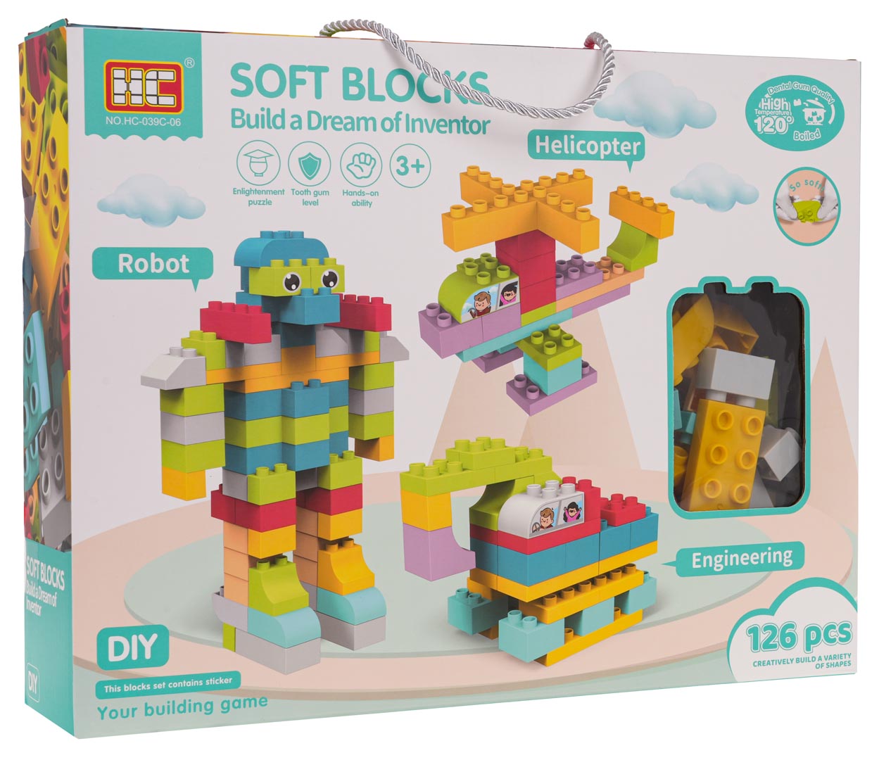 Set mekih blokova 126 kom
