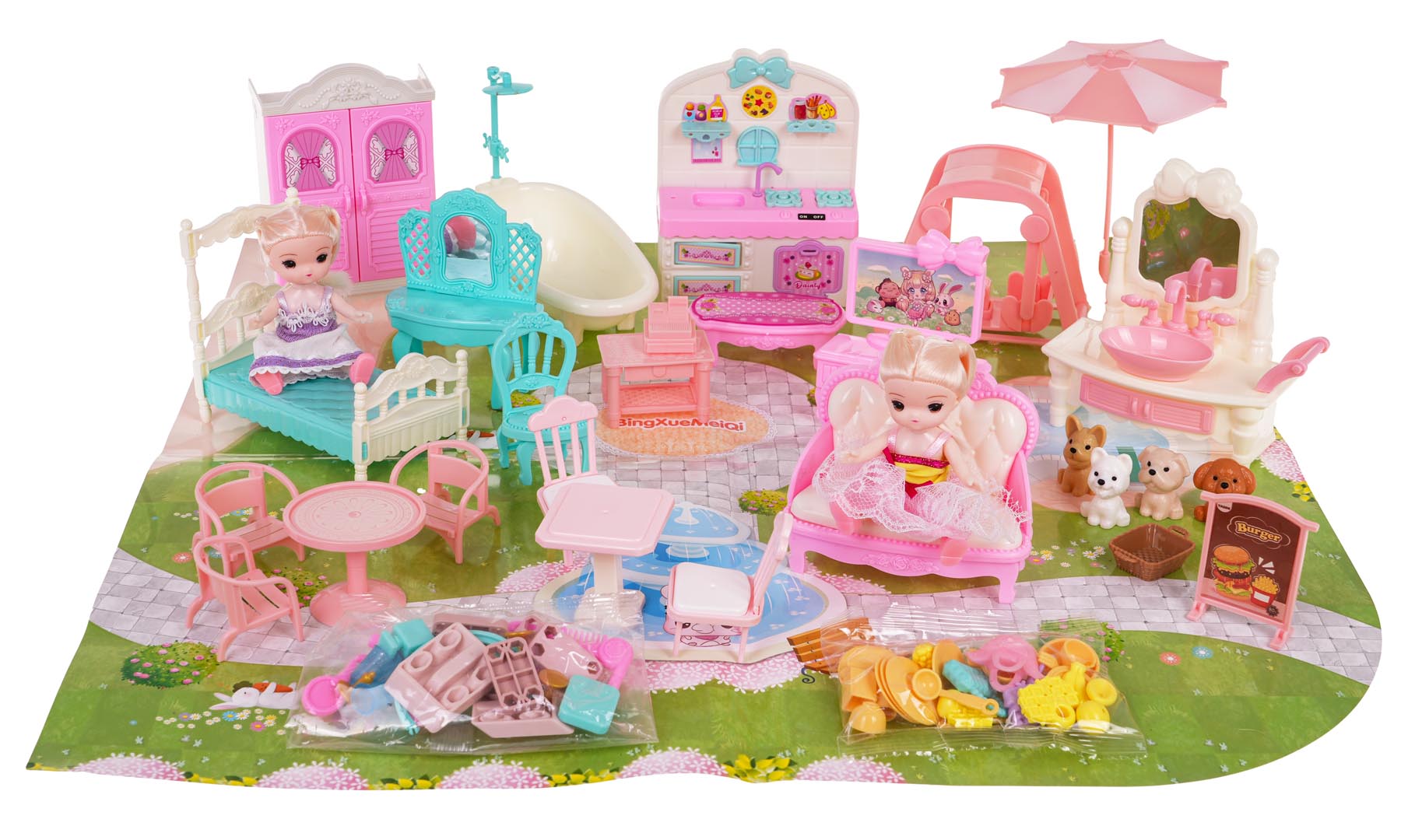 MEGA Princess House + Dodatna oprema