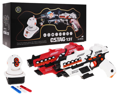 Set laserskog pištolja + projektora