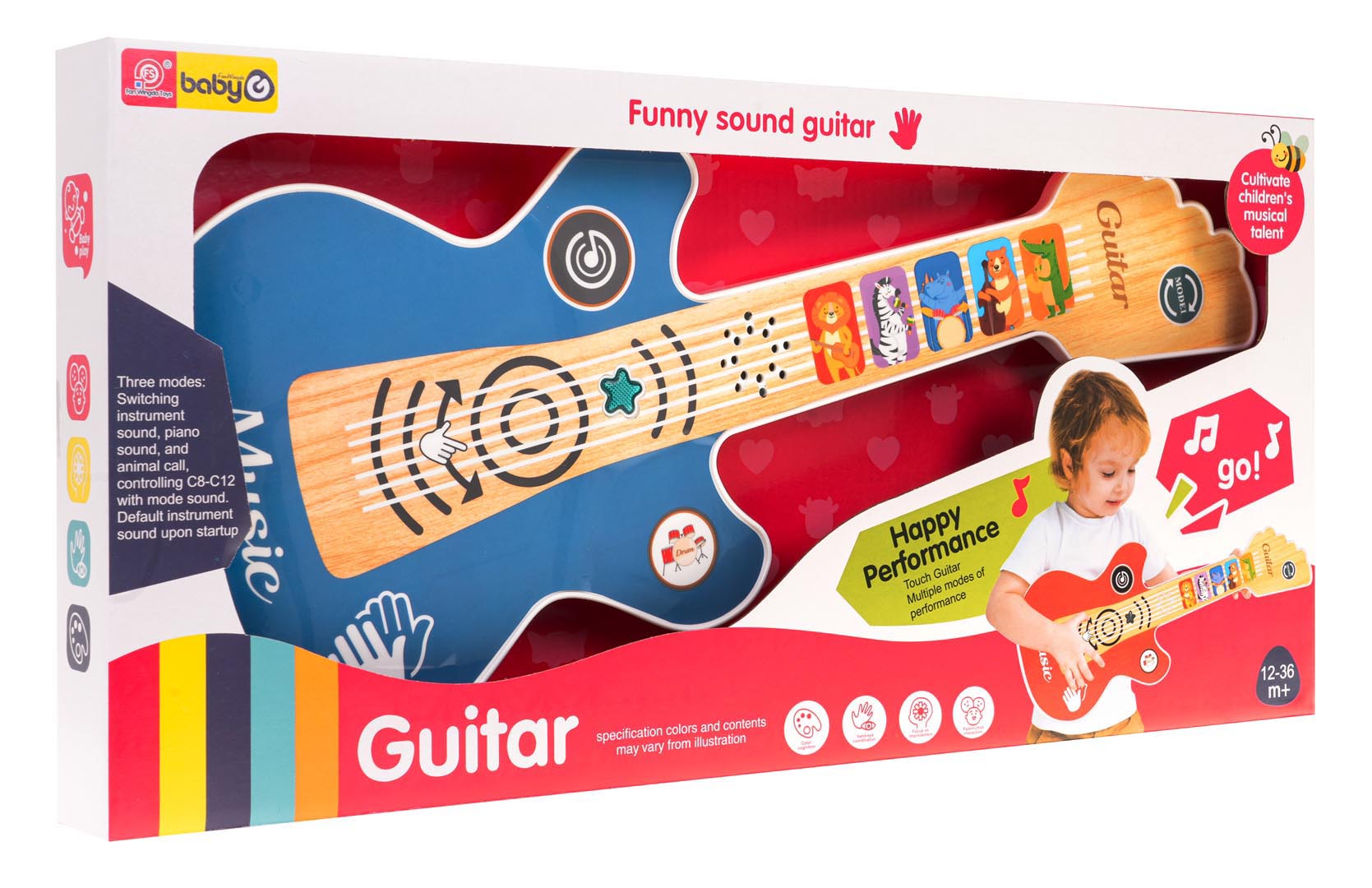 Gitara za najmlađe sa svjetlosnom funkcijom