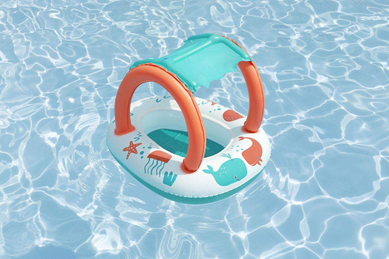 Ponton za vodu Life s krovom 84x67 cm BESTWAY