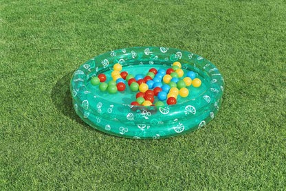 Zeleni bazen 91x20cm + BESTWAY lopte