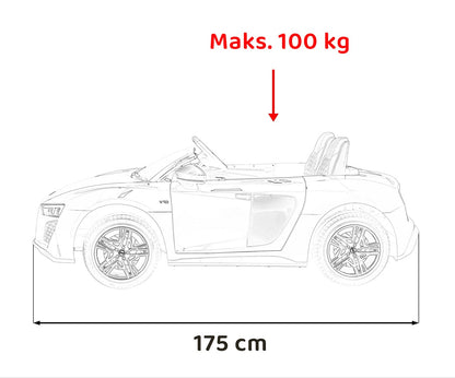 Audi Spyder R8 LIFT | Žuta