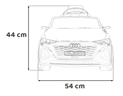 Audi SQ8 bijele boje | Crna