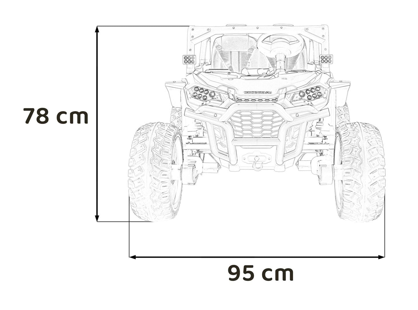 HONDA Talon 4x4 Terensko | Zelena