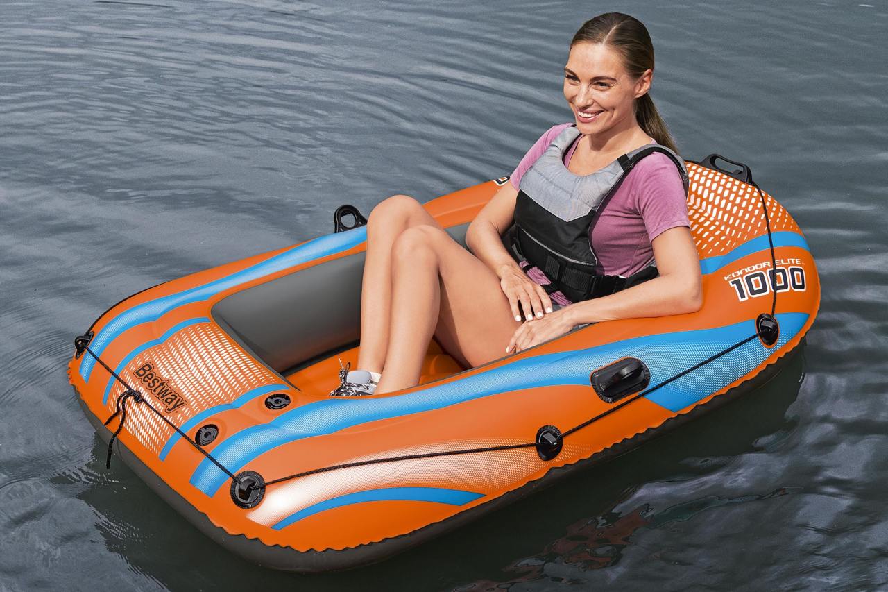 KONDOR ELITE 1000 čamac na napuhavanje, 162 cm × 96 cm BESTWAY