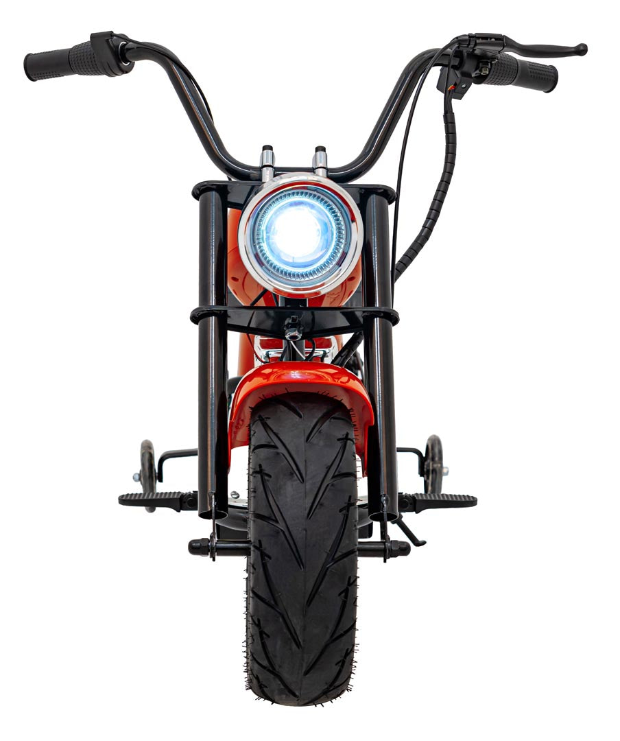 Motocikl Chopper Warrior Narančasta