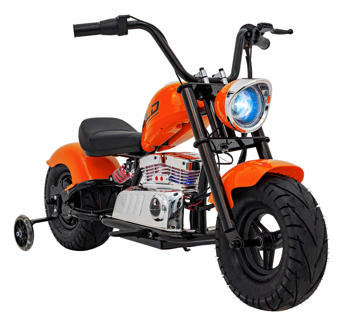 Motocikl Chopper Warrior Narančasta