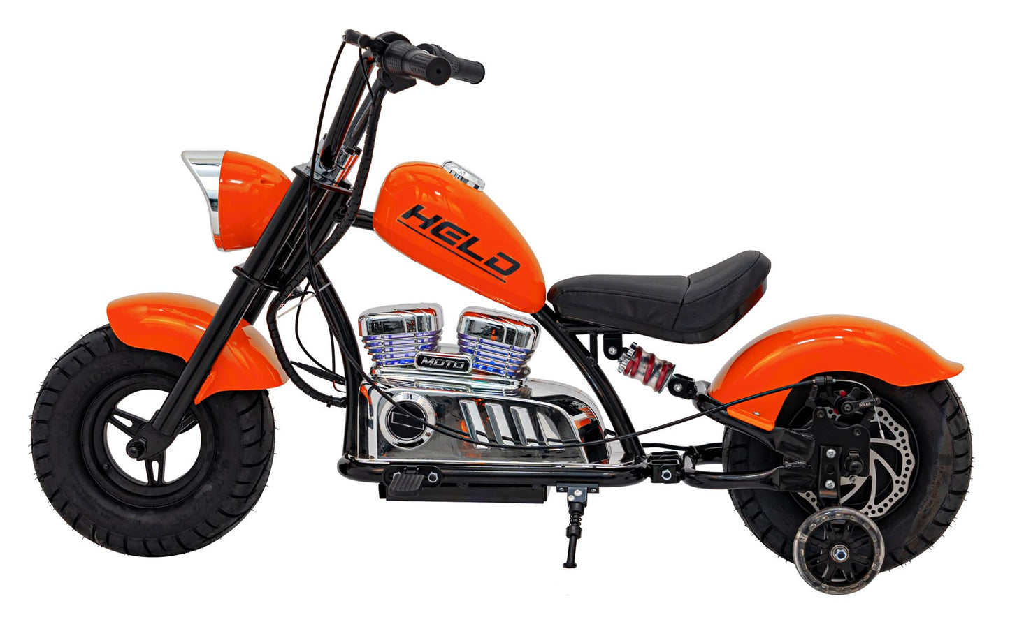 Motocikl Chopper Warrior Narančasta