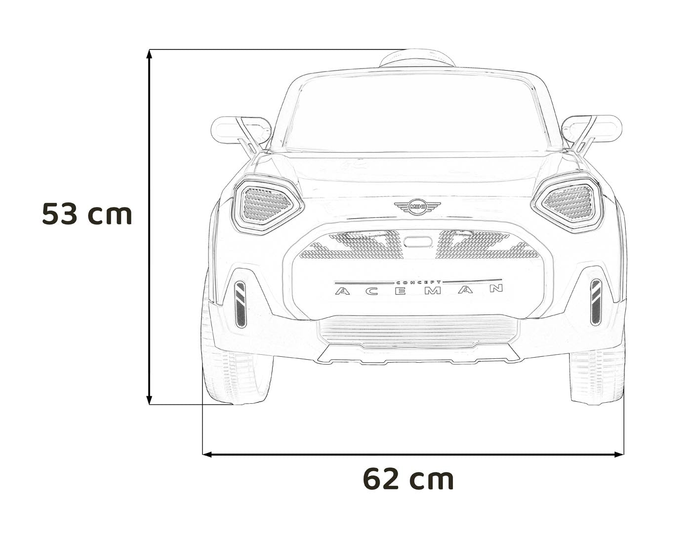 Mini Concept Aceman | Plava