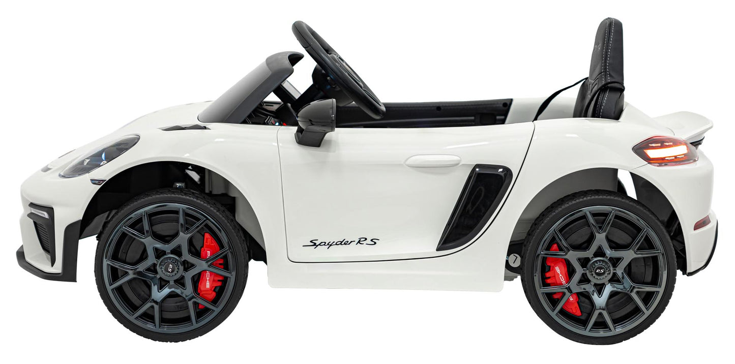 Porsche Spyder RS ​​718 bijele boje | Bijela