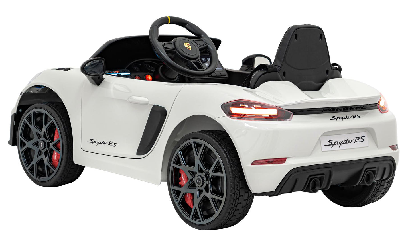 Porsche Spyder RS ​​718 bijele boje | Bijela