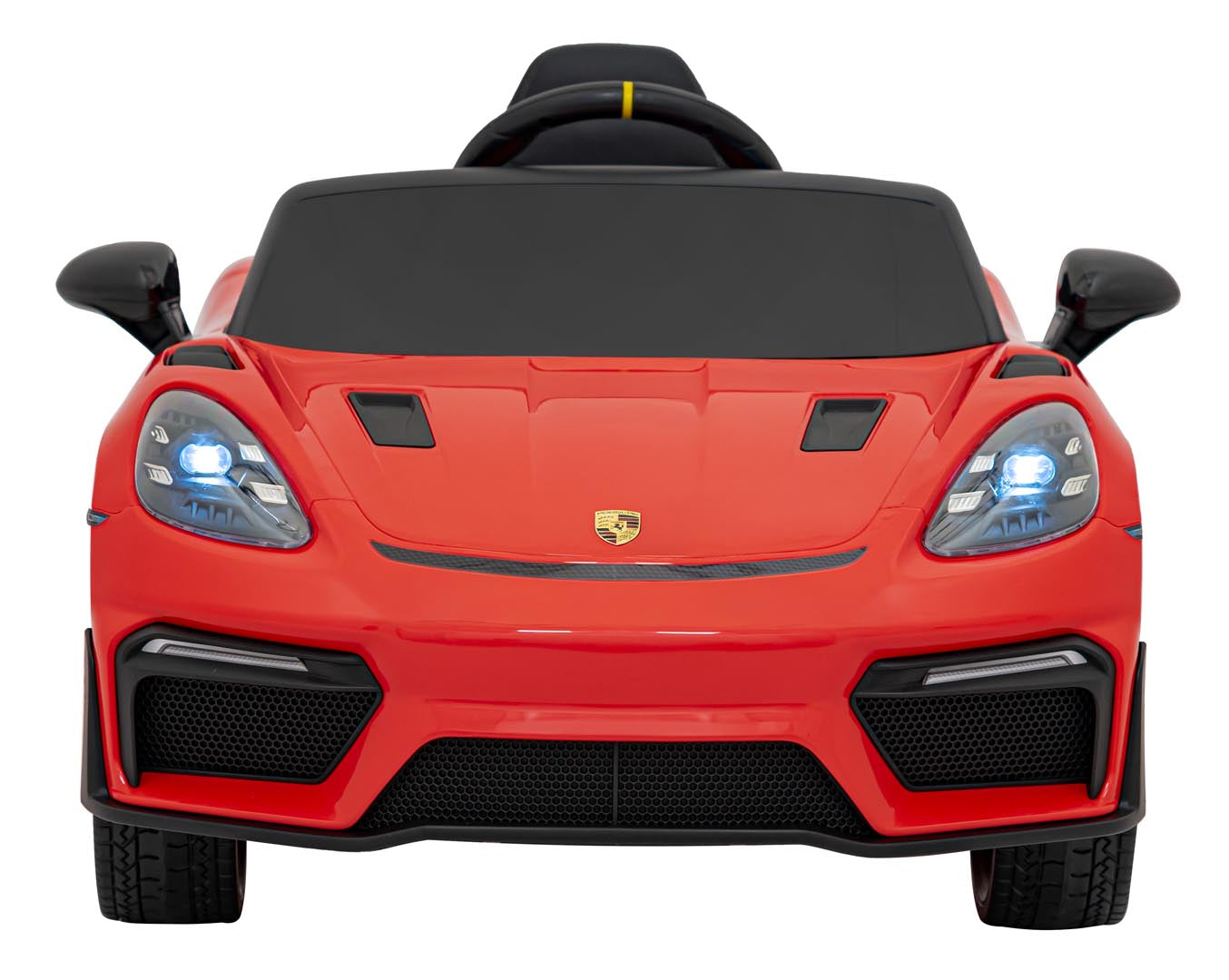 Porsche Spyder RS ​​718 bijele boje | Crvena