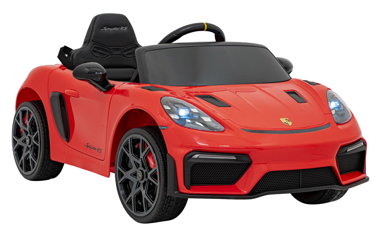 Porsche Spyder RS ​​718 bijele boje | Crvena