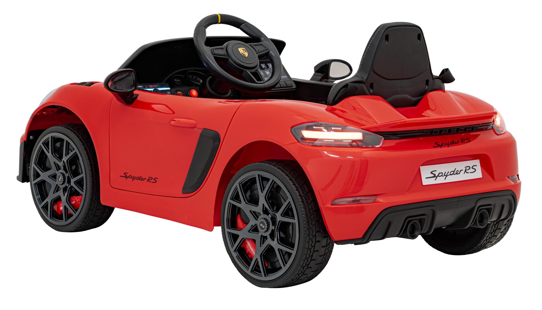 Porsche Spyder RS ​​718 bijele boje | Crvena