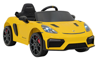 Porsche Spyder RS ​​718 bijele boje | Žuta