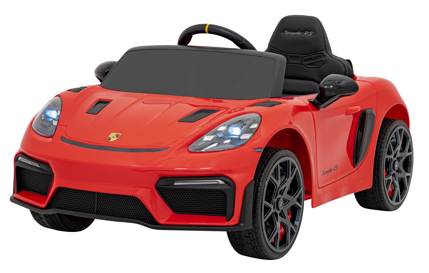 Porsche Spyder RS ​​718 bijele boje | Crvena