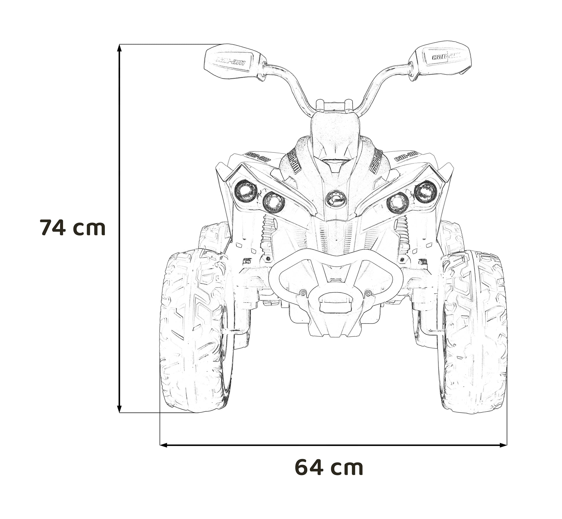 Quad Maverick ATV | Zelena
