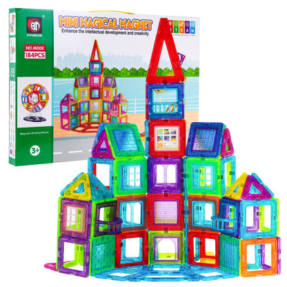 Magnetni blokovi MEGA set od 184 elementa
