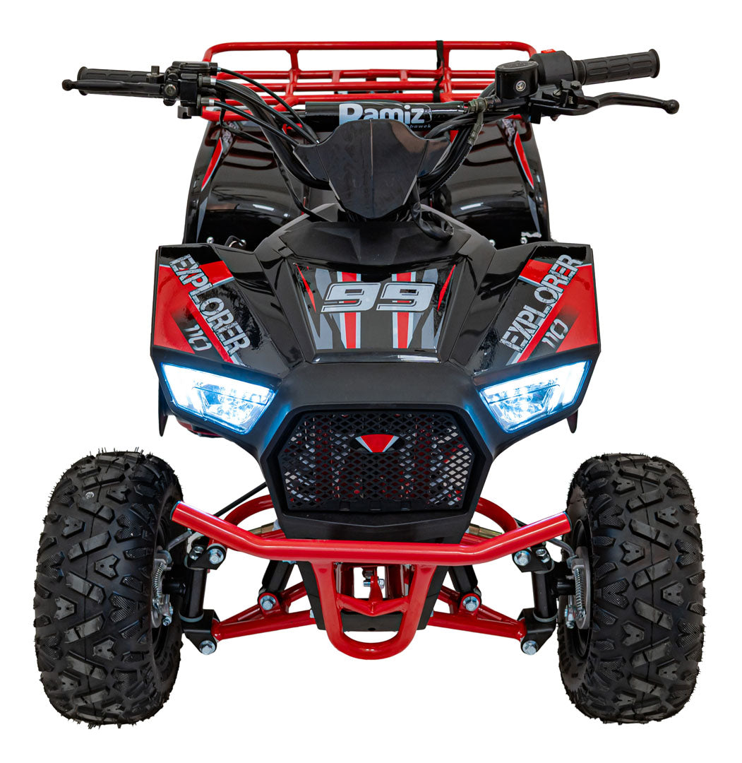 Četverocikl benzinski 110CC EXPLORER crveni