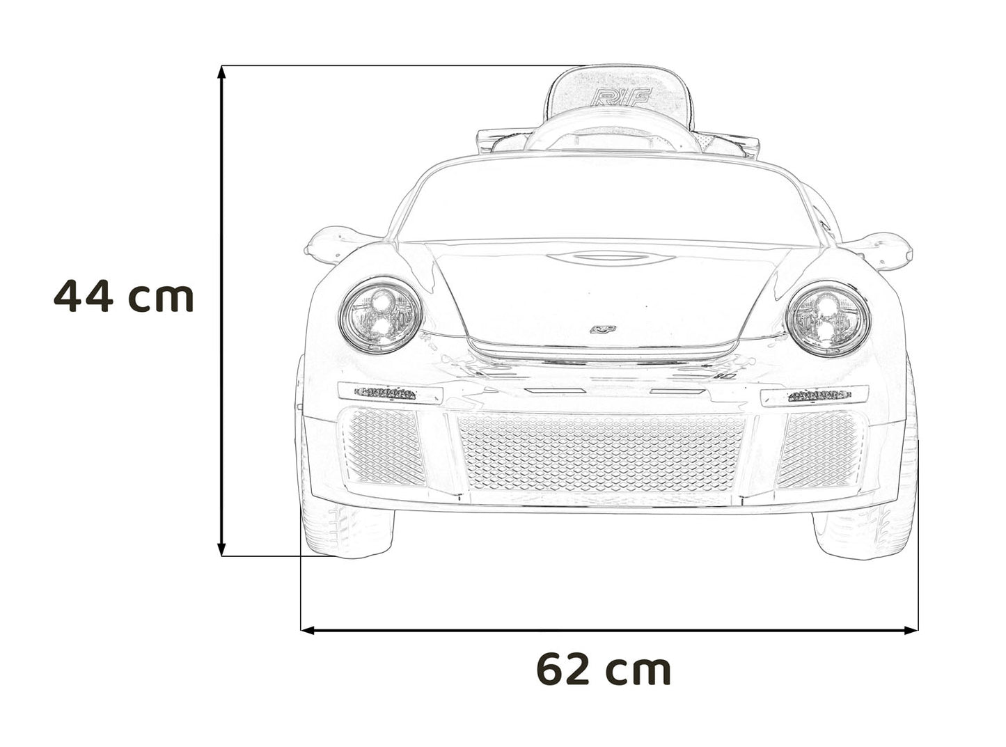 RUF CTR3 | Bijela