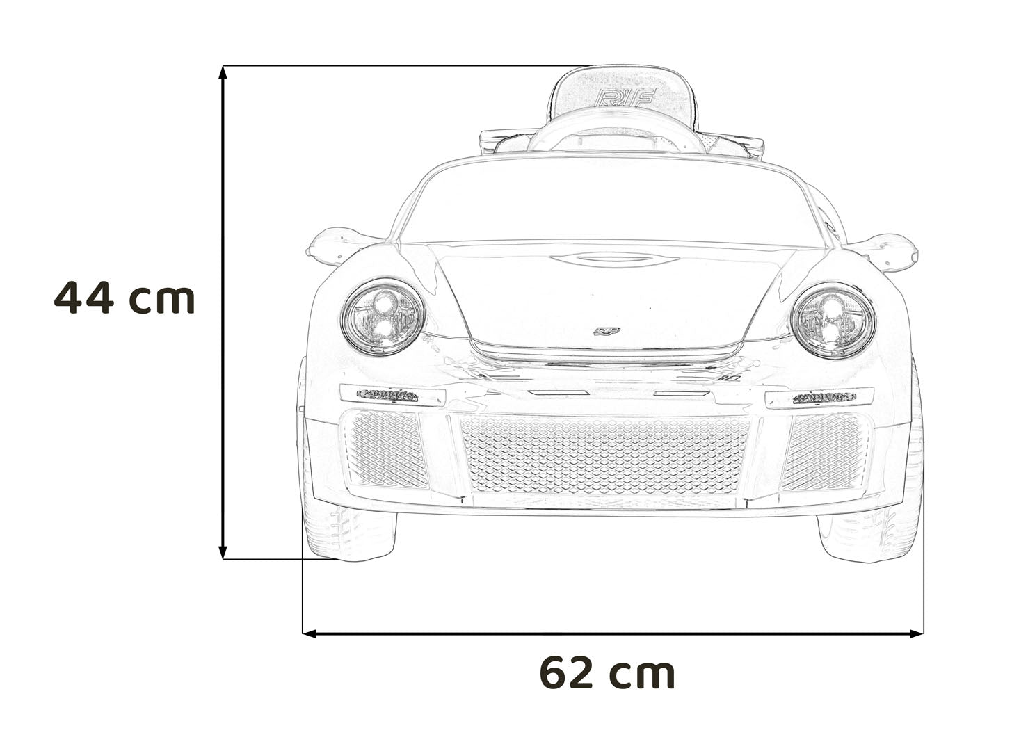 RUF CTR3 | Bijela