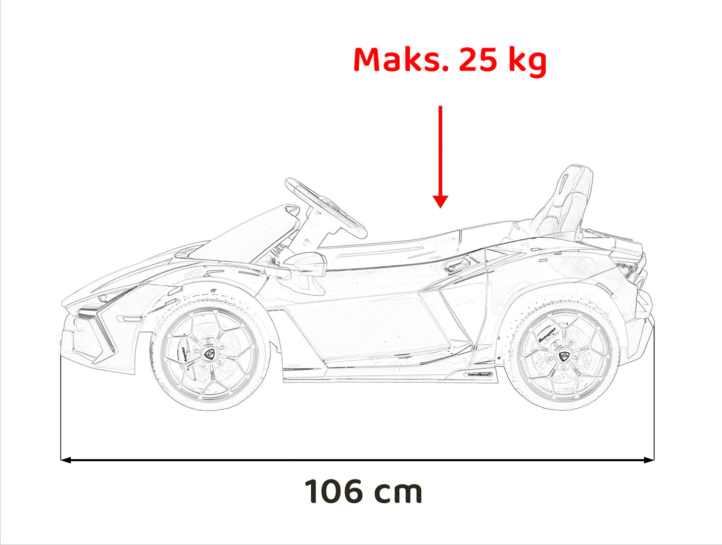 Lamborghini Revuelto bijelo