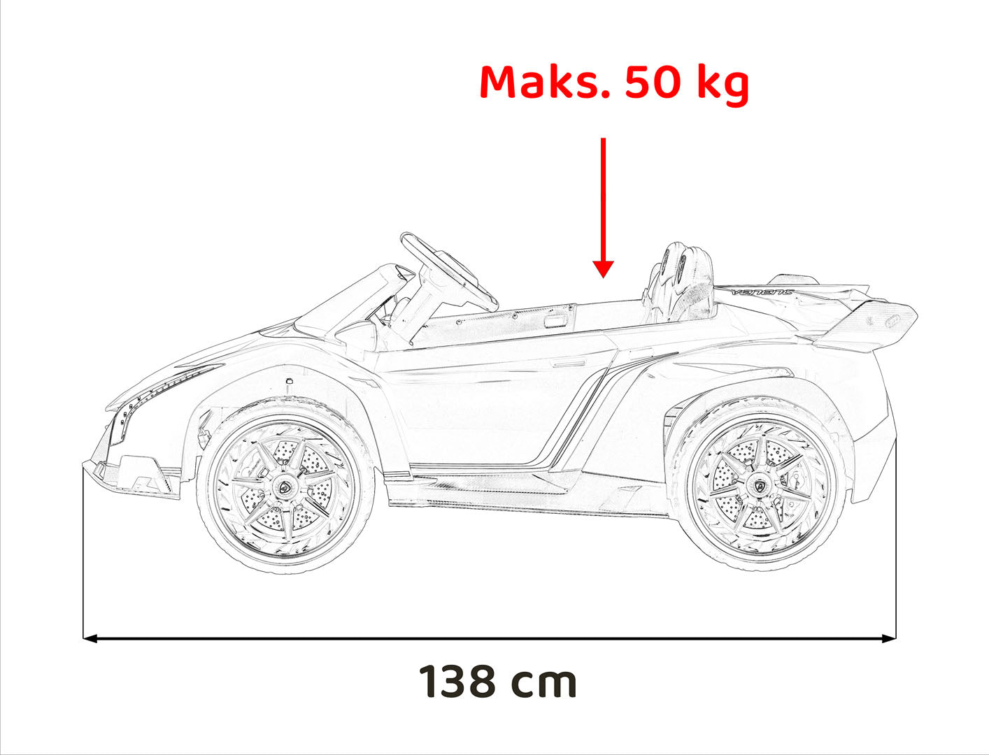 Lamborghini Veneno | Bijela