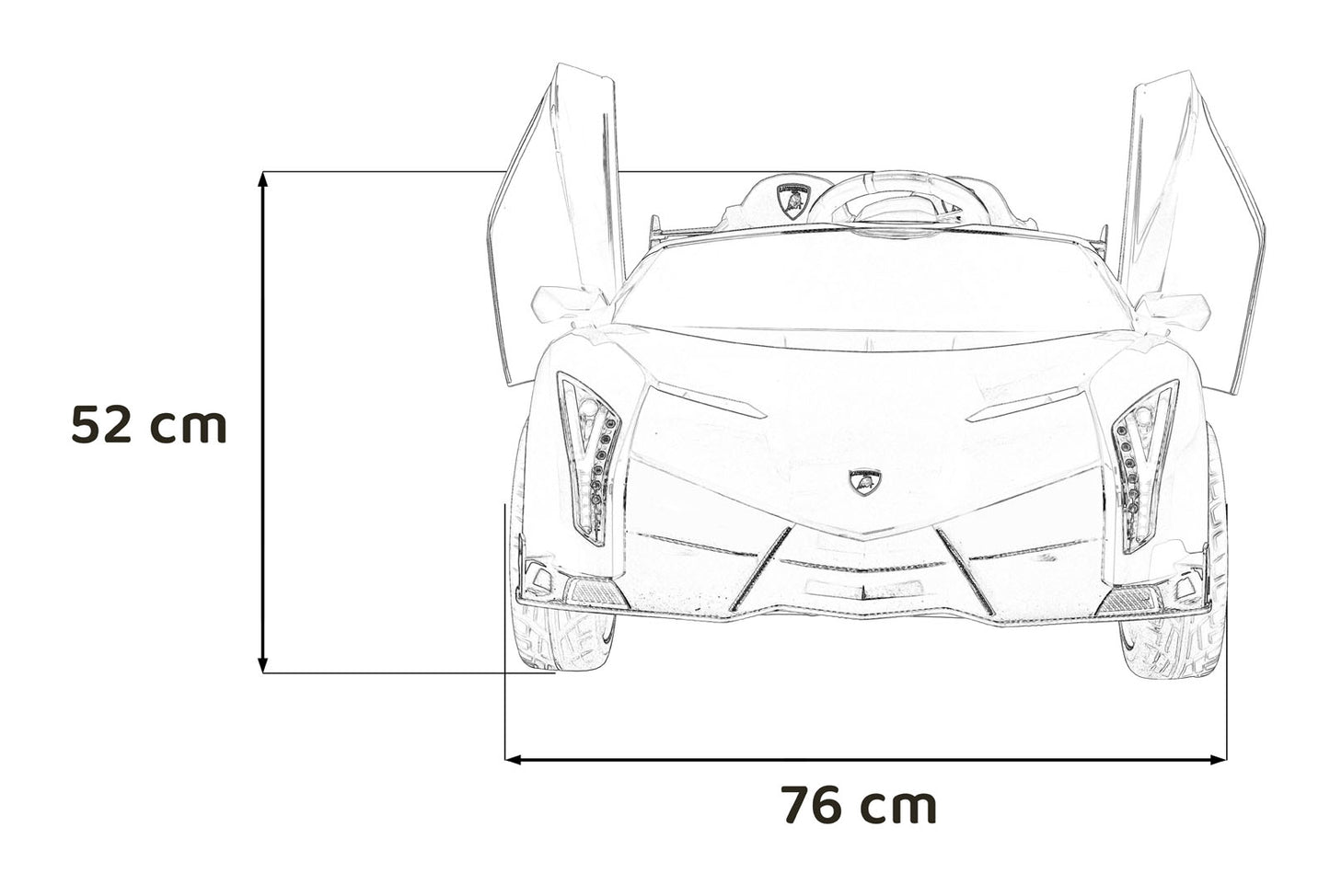 Lamborghini Veneno | Crna